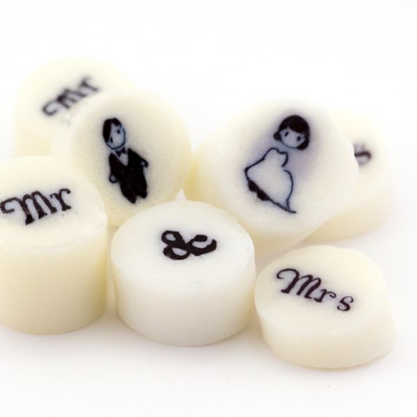 500g Bride and Groom Rock Candy Wedding